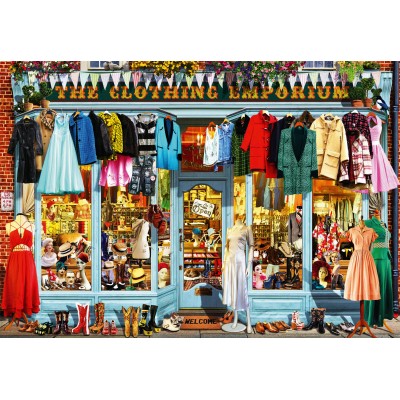 Bluebird Puzzle The Clothing Emporium 1000 Teile Puzzle Bluebird-Puzzle-F-90871