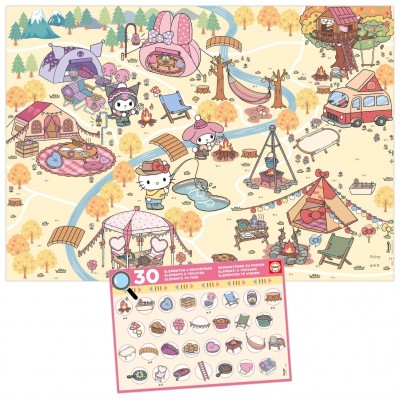 Educa XXL Teile - Detective Puzzle - Hello Kitty & Friends 150 Teile Puzzle Educa-20512
