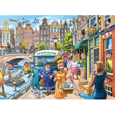 Jumbo Wasgij Original 45 - Umzugstag! 1000 Teile Puzzle Jumbo-00588