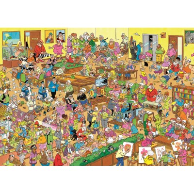 Jumbo Jan van Haasteren - Das Seniorenheim 1000 Teile Puzzle Jumbo-00626