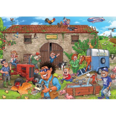 Jumbo Wasgij Destiny 30 - Glück ernten! 1000 Teile Puzzle Jumbo-00514