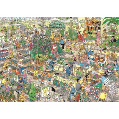 Jumbo Jan Van Haasteren - Gartencenter 1000 Teile Puzzle Jumbo-00602