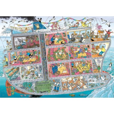 Jumbo Jan Van Haasteren - Kreuzfahrtschiff 1000 Teile Puzzle Jumbo-00605