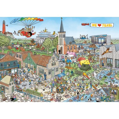 Jumbo Jan van Haasteren - Island Retreat 1000 Teile Puzzle Jumbo-00606