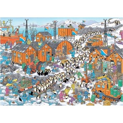 Jumbo Jan van Haasteren - Expedition zum Südpol 1000 Teile Puzzle Jumbo-00607