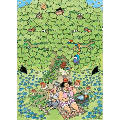 Jumbo Jan Van Haasteren - Snack Under the Enchanted Tree 500 Teile Puzzle Jumbo-20090