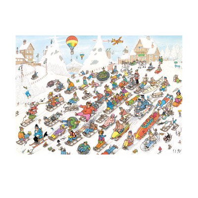 Jumbo It's all going downhill 1000 Teile Puzzle Jumbo-00615
