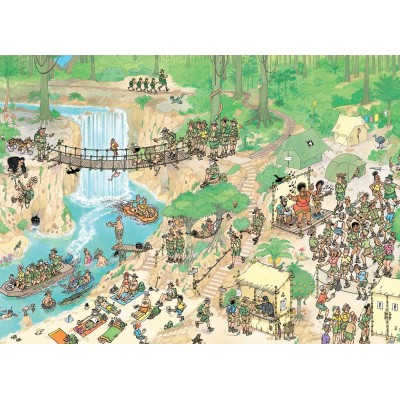 Jumbo Dschungeltour 1000 Teile Puzzle Jumbo-00622
