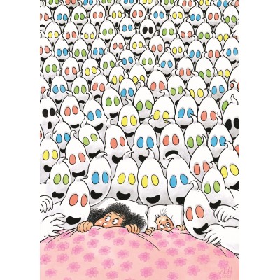 Jumbo Jan Van Haasteren - Gute Nacht 500 Teile Puzzle Jumbo-00312