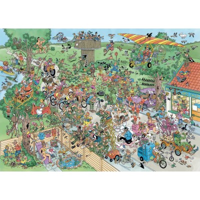 Jumbo JVH - Stunde der Gartenvögel 1000 Teile Puzzle Jumbo-00623