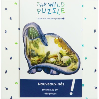 The Wild Puzzle Wooden Puzzle - Newborns 130 Teile Puzzle The-Wild-Puzzle-760029