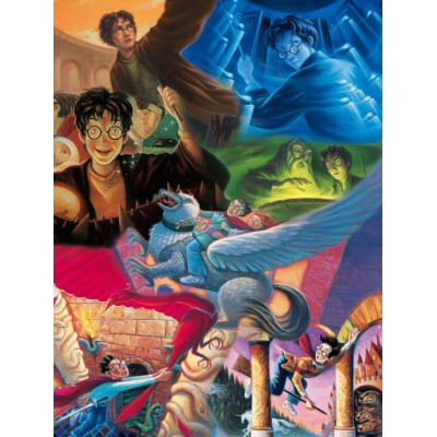 New York Puzzle Company Harry Potter - Mashup 1500 Teile Puzzle New-York-Puzzle-HP2330