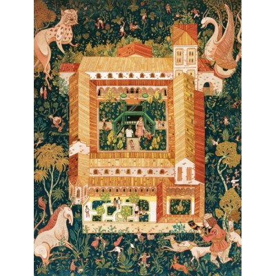 New York Puzzle Company The Cloisters 1500 Teile Puzzle New-York-Puzzle-SW2346