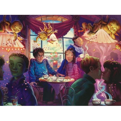 New York Puzzle Company XXL Teile - Harry Potter - Madam Puddifoot's Tea Shop 500 Teile Puzzle New-York-Puzzle-HP2407