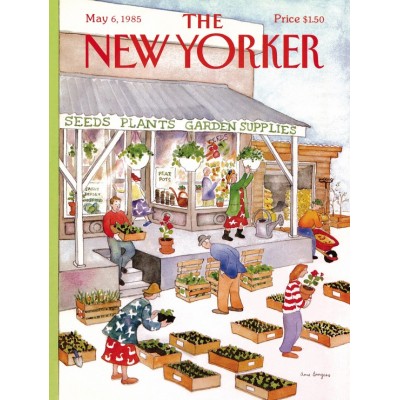 New York Puzzle Company XXL Teile - The New Yorker - Garden Supplies 500 Teile Puzzle New-York-Puzzle-NY2446