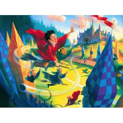 New York Puzzle Company Harry Potter - Quidditch 1000 Teile Puzzle New-York-Puzzle-HP1361