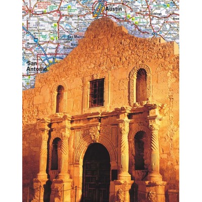 New York Puzzle Company Texas Mini 100 Teile Puzzle New-York-Puzzle-NG1966