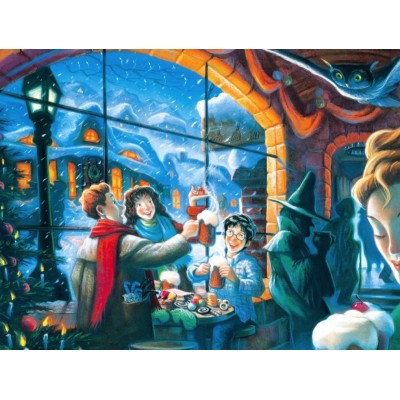 New York Puzzle Company XXL Teile - Harry Potter - Three Broomsticks 500 Teile Puzzle New-York-Puzzle-HP1608