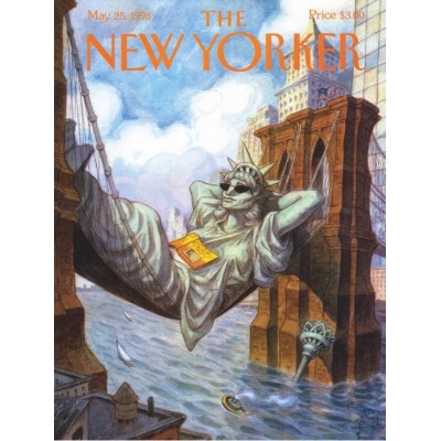 New York Puzzle Company XXL Teile - The New Yorker - Liberty 500 Teile Puzzle New-York-Puzzle-NY1707