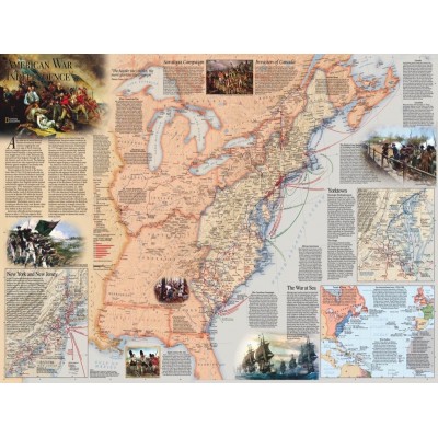 New York Puzzle Company American Revolution 1000 Teile Puzzle New-York-Puzzle-NG1711