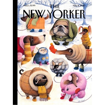 New York Puzzle Company The New Yorker - Baby It's Cold Outside 1000 Teile Puzzle New-York-Puzzle-NY166