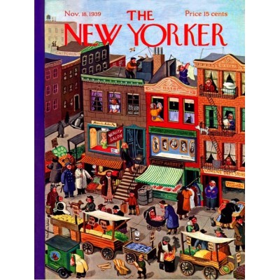 New York Puzzle Company The New Yorker - Main Street 1000 Teile Puzzle New-York-Puzzle-NY165