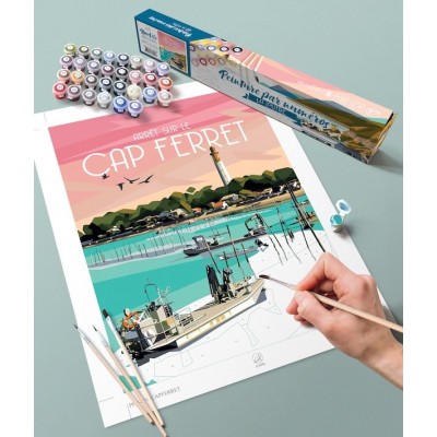 La Loutre Malen Nach Zahlen - Cap Ferret La-Loutre-PPN-641411