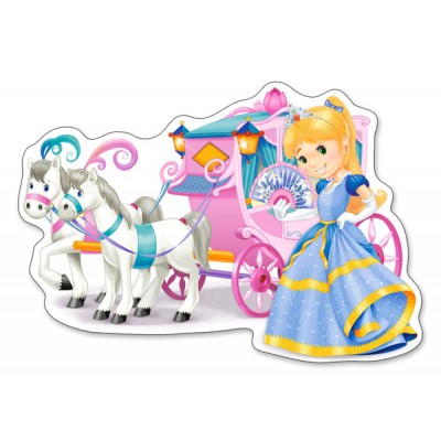 Castorland XXL Teile - Die Kutsche der Prinzessin 12 Teile Puzzle Castorland-120017