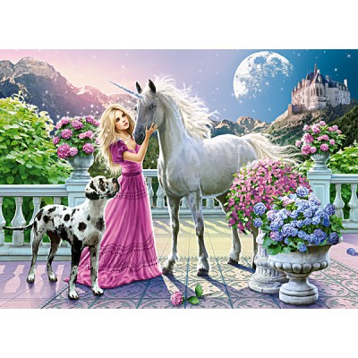 Castorland Mein Freund, das Einhorn 300 Teile Puzzle Castorland-030088