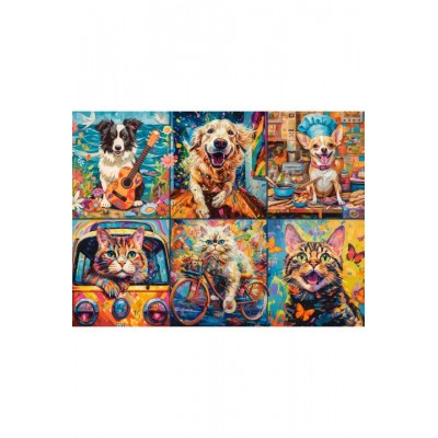 Castorland Wählen Sie Ihr Haustier 2000 Teile Puzzle Castorland-200948