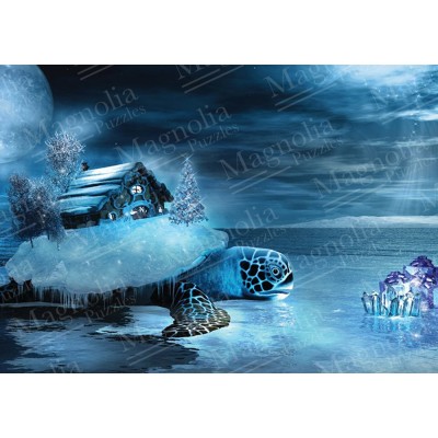 Magnolia House & Turtle 1000 Teile Puzzle Magnolia-3517