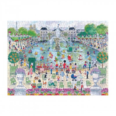 Galison Michael Storrings - Frühling in Paris - 1000 Teile Puzzle 1000 Teile Puzzle Galison-38154