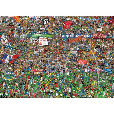 Heye Mishmash - Football History 3000 Teile Puzzle Heye-29205