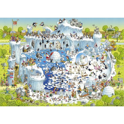 Heye Edition Funky Zoo - Polar Habitat 1000 Teile Puzzle Heye-29692