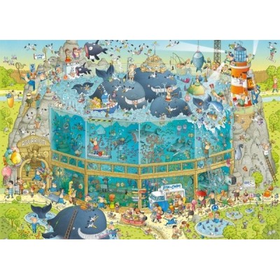 Heye Edition Funky Zoo - Ocean Habitat 1000 Teile Puzzle Heye-29777