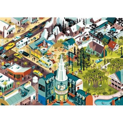 Heye Movie Masters - Tarantino Filme 1000 Teile Puzzle Heye-29949