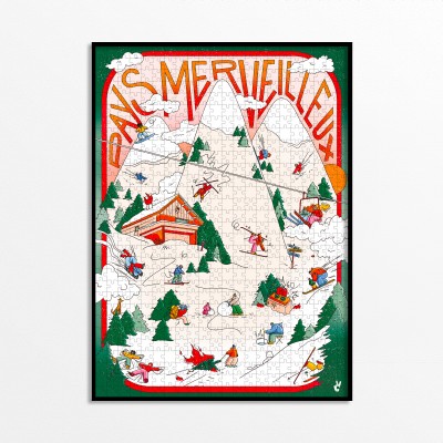 Piece & Love Planté de Bâton 1000 Teile Puzzle Piece-And-Love-84119