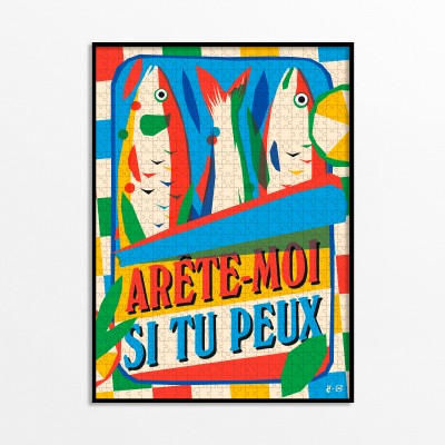 Piece & Love Arête-moi si tu peux 1000 Teile Puzzle Piece-And-Love-84137