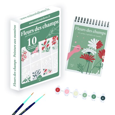 Maison Joliette Malen Nach Zahlen - Fleurs des Champs Maison-Joliette-20617