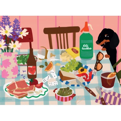 Pièce Rapportée Tapas Y Amigos 1000 Teile Puzzle Piece-Rapportée-00143