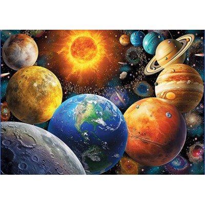 Eurographics XXL Teile - Das Planetensystem 500 Teile Puzzle Eurographics-6500-6007