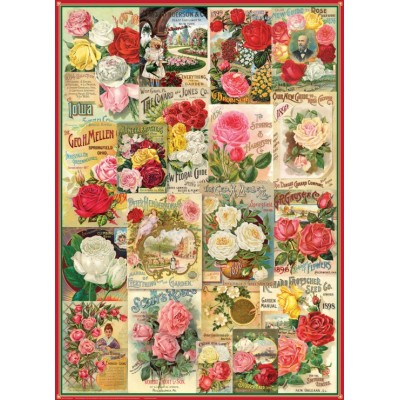 Eurographics Rosen-Saatgutkatalog 1000 Teile Puzzle Eurographics-6000-0810