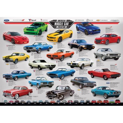 Eurographics Muscle Car Evolution 1000 Teile Puzzle Eurographics-6000-0682