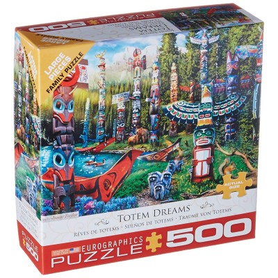 Eurographics XXL Teile - Totem Dreams 500 Teile Puzzle Eurographics-6500-5361