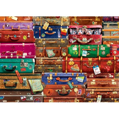 Eurographics Reisekoffer 1000 Teile Puzzle Eurographics-6000-5468