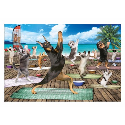 Eurographics XXL Teile - Yoga Spa 500 Teile Puzzle Eurographics-6500-5454