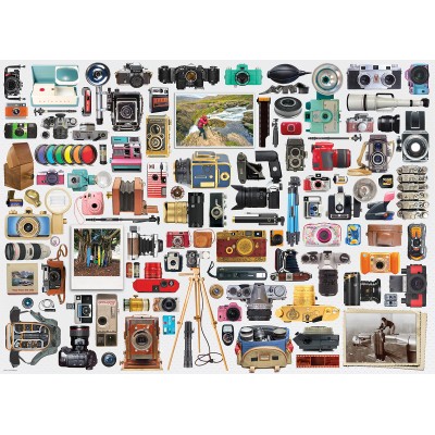 Eurographics World of Cameras 1000 Teile Puzzle Eurographics-6000-5627