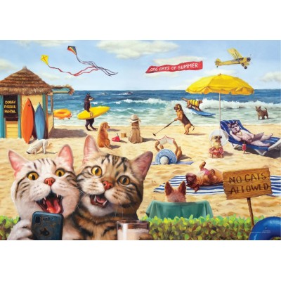 Eurographics XXL Teile - Keine Katzen erlaubt 500 Teile Puzzle Eurographics-6500-5879