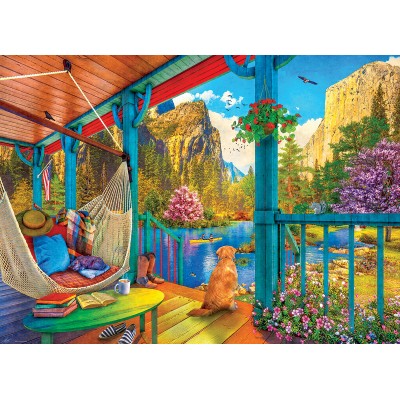 Eurographics XXL Teile - Hängematte mit Aussicht 500 Teile Puzzle Eurographics-6500-5885