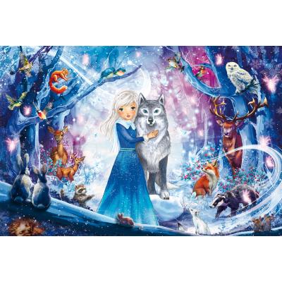 Schmidt Spiele Prinzessin im Winterwald 100 Teile Puzzle Schmidt-Spiele-56386